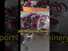 گیره های لوله بازکن سریع هواگیر گیره قفل گیره گرد با لاستیک قرمز