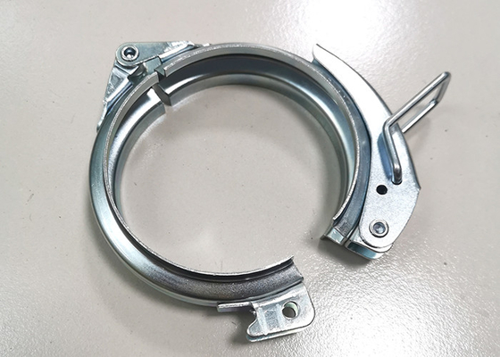 ISO9001 1.0-1.2mm لوله گالوانیزه گیره اهرمی آزادسازی سریع با قفل