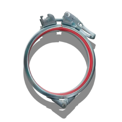 گالوانیزه ورق فولاد ضد زنگ 304 سریع آزاد شدن لوله کلیمپ سریع اتصال کلیپ لوله