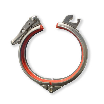 SUS304 کلیمپ لوله با آزادی سریع قفل سریع حلقه لوله حلقه درام قفل حلقه کلیمپ