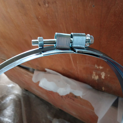 کلیمپ باند Turbo V قابل تنظیم اتصال فلنج لوله لوله گسترده ضخامت 1.0mm