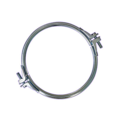 بست لوله 150 میلی متری پیچ و مهره ای با تولید سفارشی برای سیستم های تهویه و حذف گرد و غبار