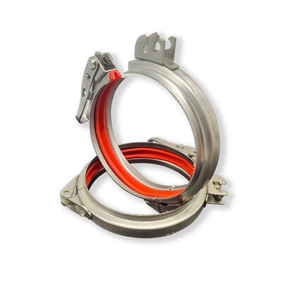 SUS304 کلیمپ لوله با آزادی سریع قفل سریع حلقه لوله حلقه درام قفل حلقه کلیمپ