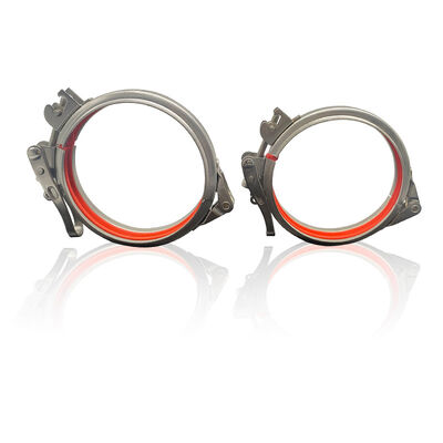 باز کردن سریع قفل سریع کلاچ حلقه لوله سازی ماژولار 304 فلز ضد زنگ