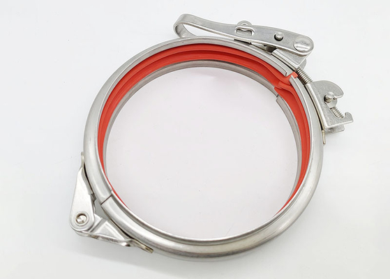 گیره لوله U Type Stainless Steel 304 با حلقه آب بندی