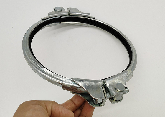 ماژول سیستم لوله اسپلیت لوله گیره فولادی گالوانیزه دو پیچ U شیار