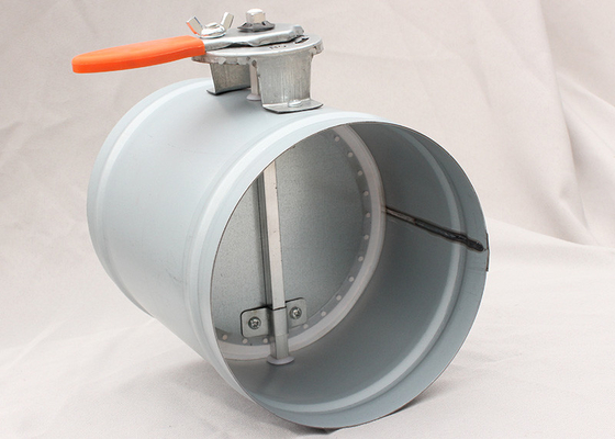 150mm فولاد گالوانیزه منطقه Hvac خنک کننده های کنترل عملیات دستی عمل تیغه