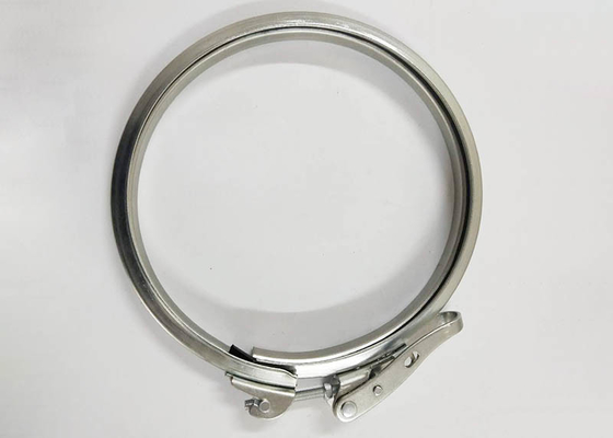 کلیمپ لوله گالوانیزه ضدهوا، کلیپ اتصال سریع، ضخامت 1.0mm