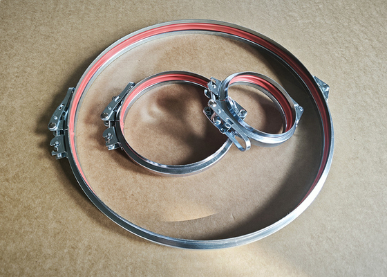 فشار پایین حمل اسپیرال کانال کلیمپ / تنظیم Tube کلیمپ 120mm