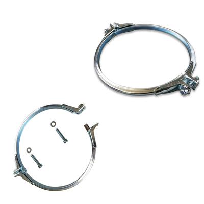 کلیمپ لوله U شکل سریع گالوانیزه کلیمپ لوله فولاد 2.0mm ضخامت
