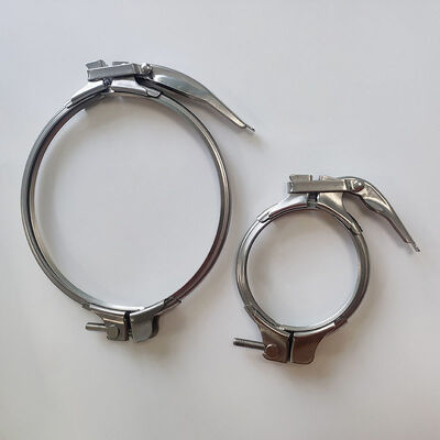 304 Stainless Steel Sealed Heavy Duty Pipe Clamps Quick Connection Pipe Clamp
