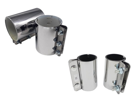 کوپلینگ لوله انتقال پنوماتیک با فشرده‌سازی کم با واشر سیلیکونی درجه غذایی برای لوله‌های فولادی